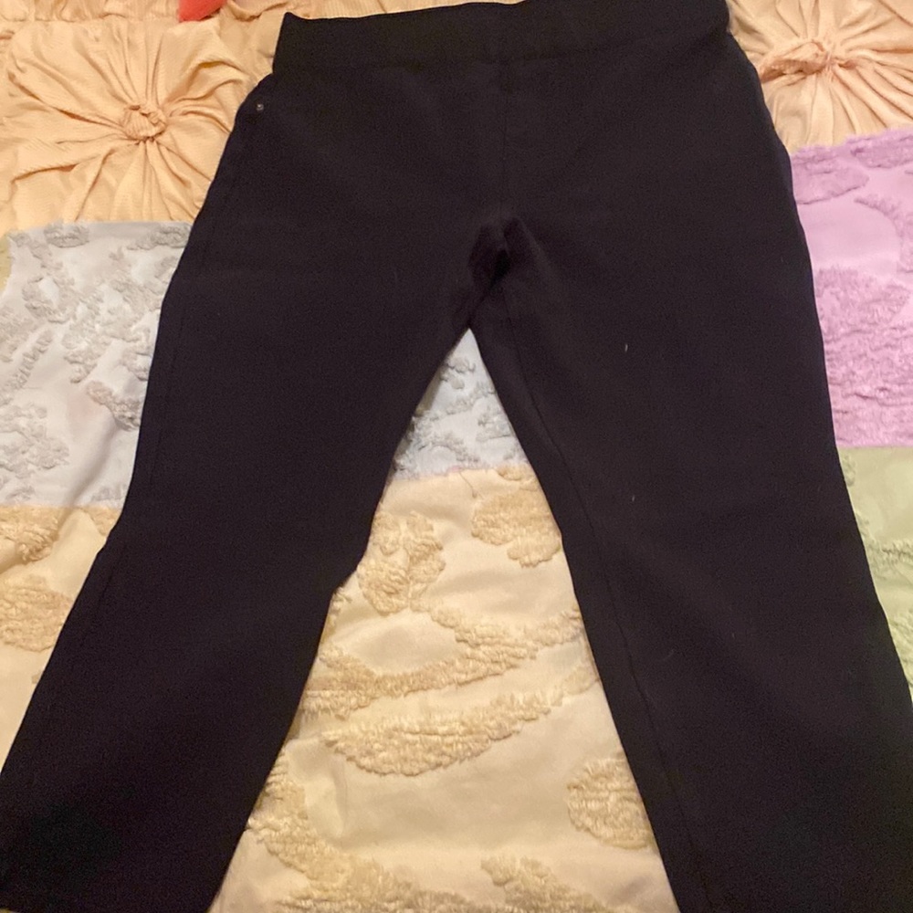 Spanx Skinny  black ankle pant.  Size 2XL
